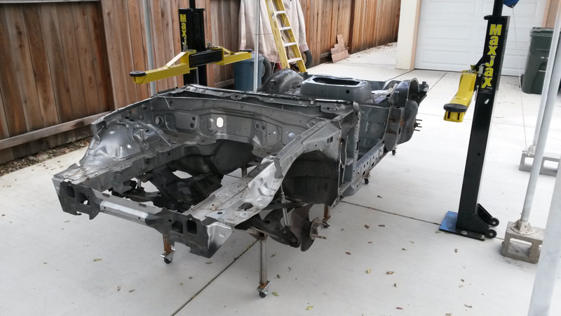 The Miata, cut down to size.